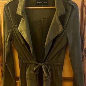 Green light blazer jacket